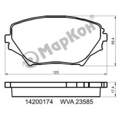 Колодки тормозные дисковые к-т Toyota RAV-4 <b>МАРКОН 14200174</b>