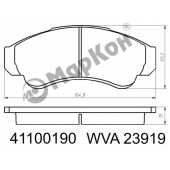 Колодки тормозные дисковые к-т Fiat Ducato <b>МАРКОН 41100190</b>