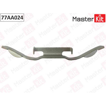 Комплект установочный дисковых колодок FORD MONDEO 03-07->, VOLVO XC 70 08-07-> <b>MASTERKIT 77AA024</b>