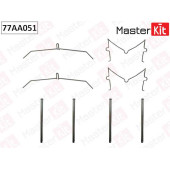 Комплект установочный дисковых колодок TOYOTA LAND CRUISER 200 07- <b>MASTERKIT 77AA051</b>