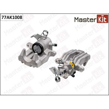 Суппорт тормозной зад. лев. Skoda OCTAVIA I (1U2) 1996 - 2010, VW GOLF IV (1J1) 1997 - 2007 <b>MASTERKIT 77AK1008</b>