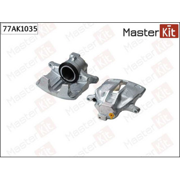 Суппорт тормозной передний правый Audi A4 (8EC, B7) 2004-2008, Volkswagen PASSAT (3B2) 1996-2001 <b>MASTERKIT 77AK1035</b>
