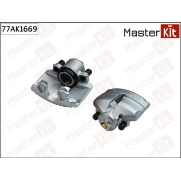 Суппорт тормозной перед. прав. Audi A1 (8X1, 8XK) 2010 - 2018, Skoda FABIA II (542) 2006 - 2014, OCT <b>MASTERKIT 77AK1669</b>