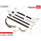 Комплект цепи грм Nissan Almera Tino/X-Trail 2.2D- (без звездочек) <b>MASTERKIT 77B0008K</b>
