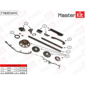 Комплект цепи грм NISSAN Almera 1.6i GA14DE/GA16DE 95- <b>MASTERKIT 77B0034FK</b>