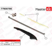 Комплект цепи грм (без звездочек) VAG 1.8TFSI CABA,CDHA,CABB,CDHB <b>MASTERKIT 77B0078K</b>