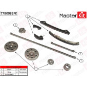 Комплект цепи грм MAZDA 6 2.3 MPS Turbo 02-08 <b>MASTERKIT 77B0082FK</b>