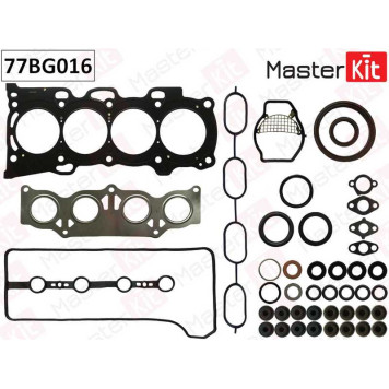 Полный комплект прокладок двс <b>MASTERKIT 77BG016</b>