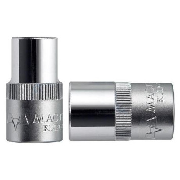 Головка 27мм 1/2" 6 гран. короткая МастерКлюч МК564027