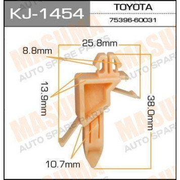 Клипса крепежная <b>MASUMA KJ1454</b>