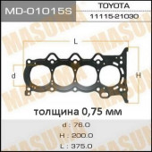 Прокладка голов.блока 'Masuma' 1NZ-FE (110) <b>MASUMA MD-01015S</b>