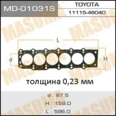 Прокладка голов.блока 'Masuma' 1JZ-GE (1/10) <b>MASUMA MD-01031S</b>