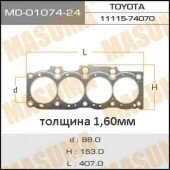 Прокладка голов.блока 'Masuma' 3S-FE (1/10) <b>MASUMA MD-01074-24</b>