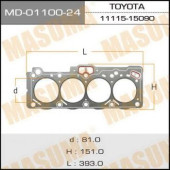 Прокладка голов.блока 'Masuma' 5A-FE (1/10) <b>MASUMA MD-01100-24</b>