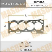 Прокладка голов.блока 'Masuma' 4E-FE, 5E-FE (1/10) <b>MASUMA MD-01120-23</b>