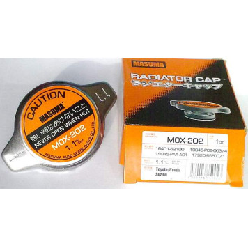 Крышка радиатора 'Masuma' (NGK-P561, TAMA-RC13, FUT.-R126) 1.1 kg/cm2 <b>MASUMA MOX-202</b>