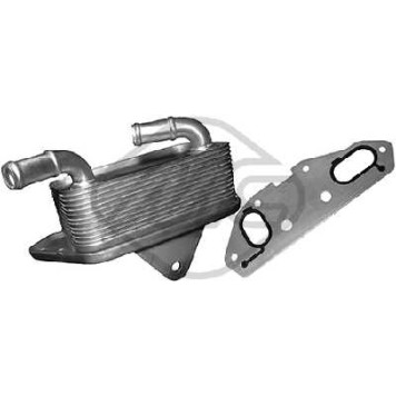 Масляный радиатор (теплообменник) VW TOUAREG * AUDI A4 2,4 2,8 3,2 '04-'08* AUDI Q7 3,0 <b>METALCAUCHO 06334</b>-1