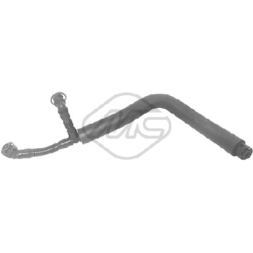 Патрубок системы вентиляции картерных газов BMW 1' E81 <b>METALCAUCHO 35022</b>