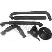 Ремкомплект системы вентиляции картерных газов (клапан с патрубками) BMW 3' E46 <b>METALCAUCHO 35100</b>