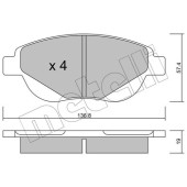 К-т дисков. тормоз. колодок 2209480 <b>METELLI 22-0948-0</b>