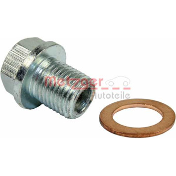 Резьбовая пробка, масляный поддон <b>METZGER 8030022</b>