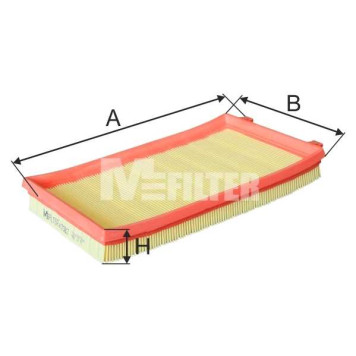 Фильтр воздушный K-7082 <b>MFILTER K-708/2</b>