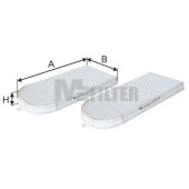 Фильтр салонный <b>MFILTER K-9123/2</b>