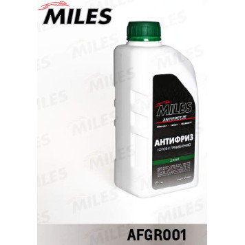 Антифриз G11 (зеленый) 1кг <b>MILES AFGR001</b>