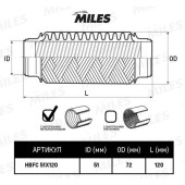 Труба гофрированная с внутренней блокировкой 51X120 <b>MILES HBFC51X120</b>