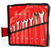 Набор комбинированных ключей MM  8 предм. 7-19мм в сумке