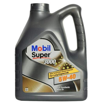Масло моторное синтетическое 4л 5w40 SN/CF Mobil Super 3000 X1 150013