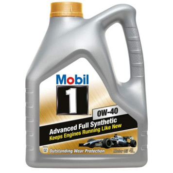 Масло моторное синтетическое 4л 0w40 SN/CF Mobil Mobil 1 152558