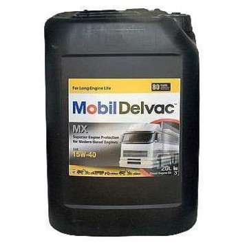Масло моторное полусинтетическое 20л 15w40 CI/SL Mobil DELVAC MX 152737-1