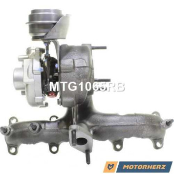 Турбокомпрессор оригинальный восстановленный <b>MOTORHERZ MTG1065RB</b>-1