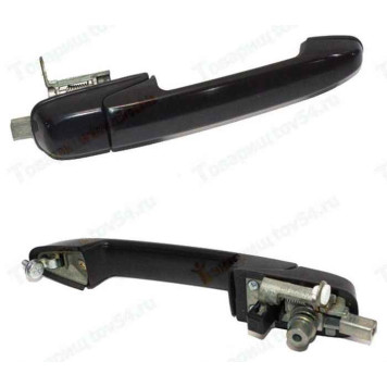 Ручка двери наружная ВАЗ 2192 передняя правая черная (оригинал) <b>МОТОР-СУПЕР 2192-6105150-10</b>