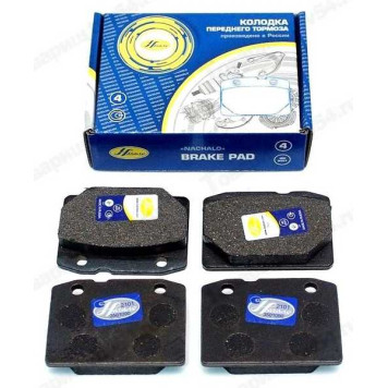 Колодка торм. перед. ВАЗ 2101 в уп. <b>НАЧАЛО 2101-3501090</b>