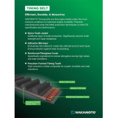 Ремень грм усиленный <b>NAKAMOTO R080019</b>