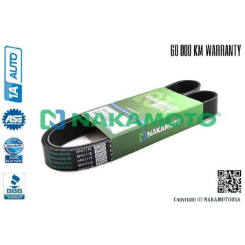 Ремень поликлиновый 6PK1115 <b>NAKAMOTO R090028</b>