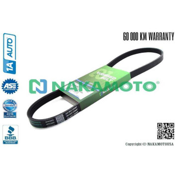 Ремень поликлиновый 4PK880 <b>NAKAMOTO R090060</b>-1
