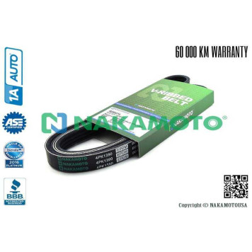 Ремень поликлиновый 4PK1390 <b>NAKAMOTO R090074</b>