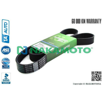 Ремень поликлиновый 6PK1235 <b>NAKAMOTO R090081</b>-1