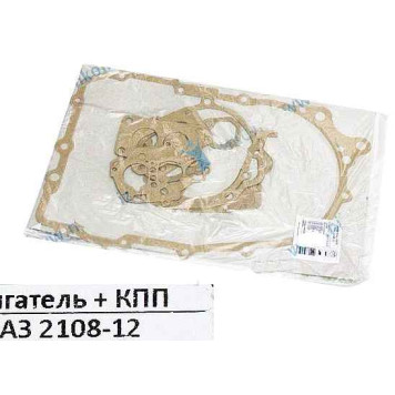 Набор прокладок ДВС ВАЗ 21083 паронит, картон (+КПП) <b>НД АВТО 102005-30</b>