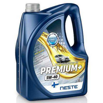 NESTE Premium + 5W40 (4л) синтетическое SM/CF, A3/B3