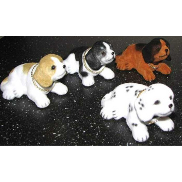 Игрушка на панель "Собака, качающая головой" 13см New Galaxy  УЦЕНКА!-1