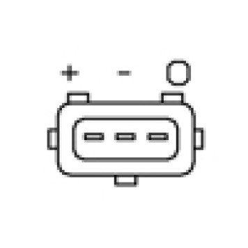 Датчик давления впускного коллектора EPBMPN3-A037Z <b>NGK 94170</b>-1