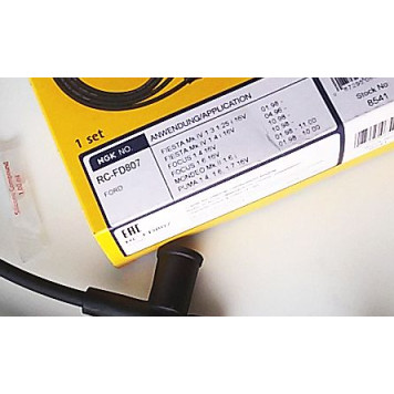 Комплект проводов зажигания NGK RC-FD807 / 8541-2