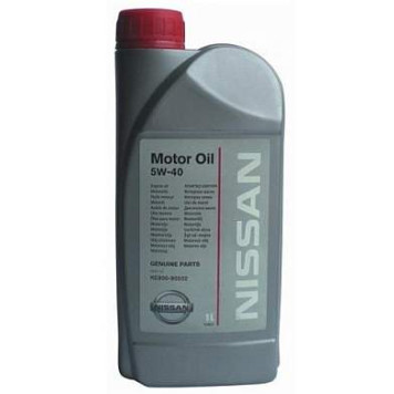 Масло моторное синтетическое 1л 5w40 SL/CF Nissan Motor Oil KE900-90032