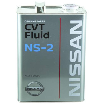 Масло трансмиссионное синтетическое 4л Nissan CVT NS-2 KLE52-00004