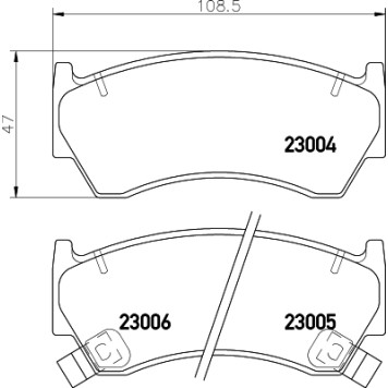 Колодки тормозные дисковые, передние, INFINITI/NISSAN G Saloon, G20, I30, 100 NX , ALMERA I-II, AVENIR , BLUEBIRD , CEFIRO II Saloon , CEFIRO III Saloon , MAX <b>NISSHINBO NP2043</b>