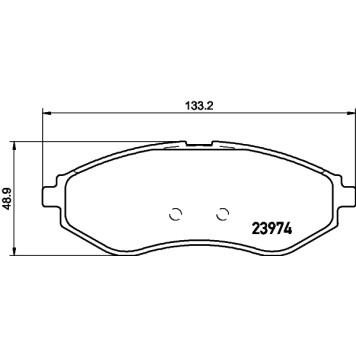 Колодки тормозные дисковые, передние, MAZDA MX-5 III , MX-5 IV , MX-5 RF <b>NISSHINBO NP6027</b>